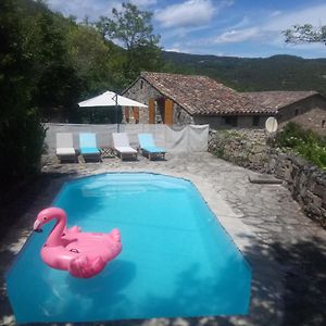 Willa Maison De Charme 3 Etoiles Dans Les Cevennes Avec Terrasse Et Piscine Privee Cros  Exterior photo