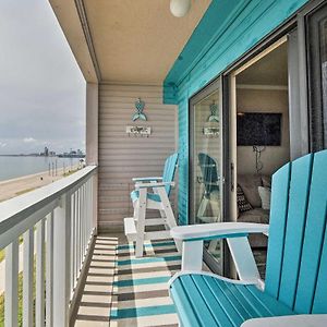 Updated Front Beach Condo With Resort Amenities! Corpus Christi Exterior photo