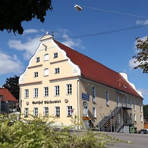 Hotel Backerwirt - Wohnen Und Schlafen Welden Exterior photo