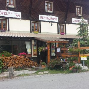 Hotel L'Ours Blanc Allos Exterior photo