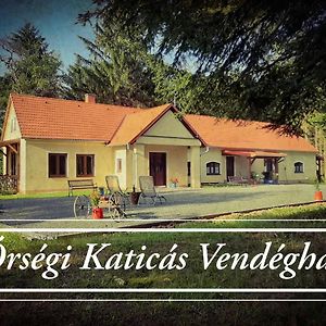 Apartament Orsegi Katicas Vendeghaz Viszák Exterior photo