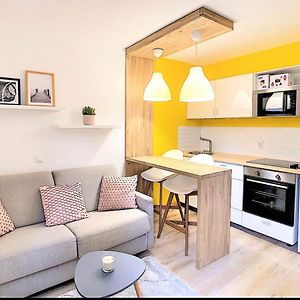 Apartament Centre Saint-Gervais Studio Jaune Moderne Proche Telecabine 2 Pers Exterior photo