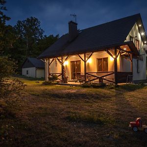 Willa Zakamarek- dom z ogrodem Góry Świętokrzyskie bez sąsiadów, las, 10 osób na wyłączność Lechów Exterior photo