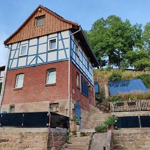 Willa Gemuetliches Fachwerkhaus Im Mittelgebirge Hessen Thueringen Herleshausen Exterior photo