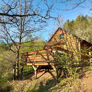 Willa Mon Chalet Au Coeur Des Cevennes Vebron Exterior photo