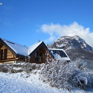 Willa Chalet Ecologique A La Thuile Avec Vue Sur Montagne Exterior photo