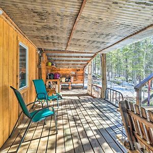 Willa Secluded Black Hawk Log Cabin With Fire Pit! Exterior photo