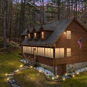 Willa Sleepy Hollow 5Br Cabin - National Park 7 Min, Hot Tub, Fire Pit, Sleeps 12 Luray Exterior photo