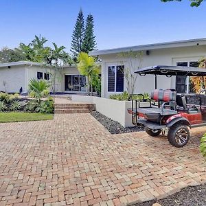 Willa Brand New! Heated Pool, Golf Cart, Next To Beach Fort Lauderdale Exterior photo