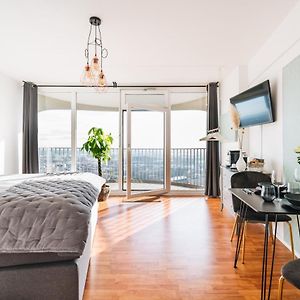 Apartament Great City View I 26 Floor I Netflix And Boxspringbed Augsburg Exterior photo