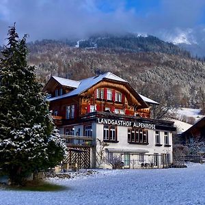 Hotel Alpenrose Beim Ballenberg Brienz  Exterior photo