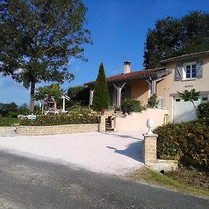 Willa Maison De Charme A Lendou En Quercy Avec Vue Sur La Montagne Montlauzun Exterior photo