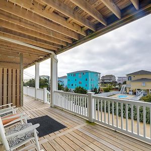 Willa Emerald Isle Getaway With Decks And Beach Views! Exterior photo