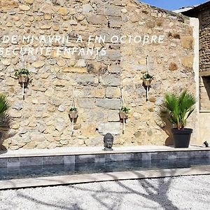 Le Mazet Sainte-Jalle, Piscine Chauffee, Jardin Clos, Barbecue En Baronnies Provencales Exterior photo