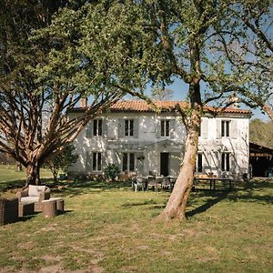 Willa Entre Chenes Et Pins - Gite De Groupe 3 Etoiles Hostens Exterior photo