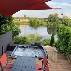 Willa Maison Cocoon Avec Jacuzzi Prive Vue Dordogne Castillon-la-Bataille Exterior photo