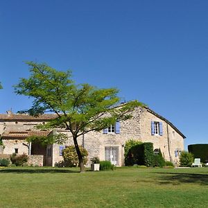 Willa Charming Stone House With Terrace And Garden, Lussan Lussan  Exterior photo