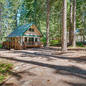 Willa Peaceful Leavenworth Cabin With Deck And Fire Pit! Exterior photo