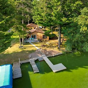 Lakefront Chetek Vacation Rental With Private Dock! Exterior photo