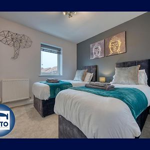 Letto Serviced Accommodation -Sleeps 5 - Pe7 - Free Parking Peterborough Exterior photo