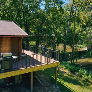 Willa Riverfront Covington Cabin With Deck And Fire Pit! Piqua Exterior photo