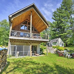 Willa Adirondack Cabin On Private Lake Near Glenfield! Exterior photo