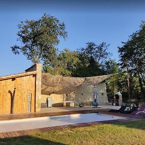 Willa Gite Campagne Famille 15 Pers Piscine Chauffee Jeux Enfants Petanque Saint-Sauvy Exterior photo