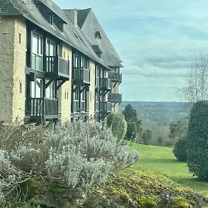 Charmant Appartement Avec Cheminee Et Vue Sur La Nature Tourgeville Exterior photo