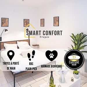 Apartament Smart Confort 3 - Studio Confort Et Style Troyes Exterior photo