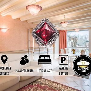 Apartament Le Rubis - Confort - Proche Mag Outlet Troyes - Parking Gratuit Pont-Sainte-Marie Exterior photo