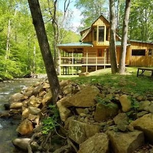 Willa Log Cabin On The River Stanardsville Exterior photo