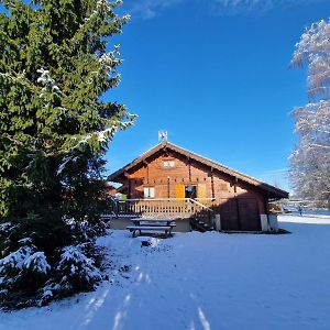 Willa Chalet Chaleureux Au Coeur Du Massif Du Haut Jura Mignovillard Exterior photo