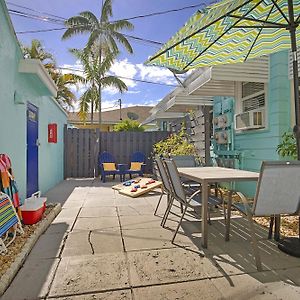 Apartament Steps To Beach & Downtown! Cozy Beach Bungalow #1 Lake Worth Beach Exterior photo