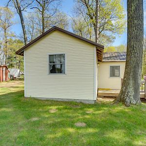 Willa Stone Lake Cabin With Private Deck And Fire Pit! Northwoods Beach Exterior photo