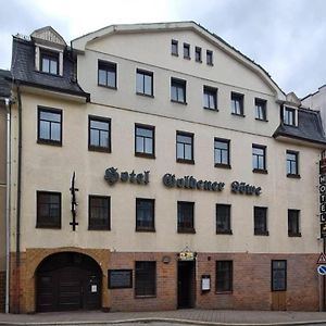 Hotel Goldener Loewe Zeulenroda-Triebes Exterior photo