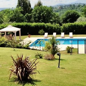 Enchanted Villa In Poggio Catino With Private Pool Exterior photo