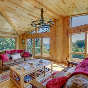 Willa Idyllic Sturgeon Bay Cabin With Fire Pit And View Exterior photo