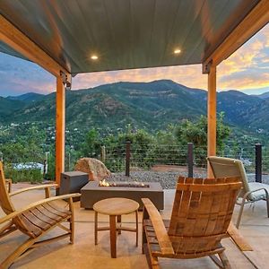 Willa Stunning Views Modern Luxury Hot Tub Sauna Manitou Springs Exterior photo