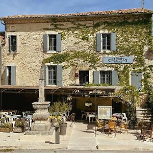 Hotel Chez Rosette De Lussan Lussan  Exterior photo