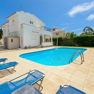 Willa Ferienhaus Mit Privatpool Fuer 6 Personen Ca 180 Qm In Agia Napa, Suedkueste Von Zypern Exterior photo