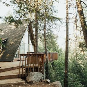 Willa Shasta A Frame Cabin With A View Lakehead Exterior photo
