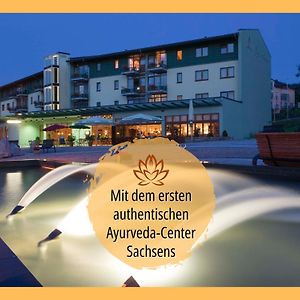 Hotel Am Kurhaus Mit Erstem Ayurveda Center Sachsens - Direkt Am Gesundheitsbad Actinon & Kurpark Bad Schlema Exterior photo