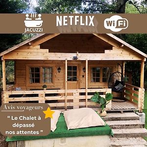 Willa Le Chalet Avec Jacuzzi Privatif Nargis Exterior photo