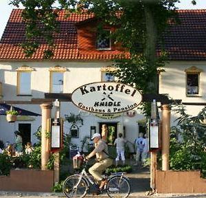 Hotel Kartoffelgasthaus & Pension Knidle Lübbenau Exterior photo