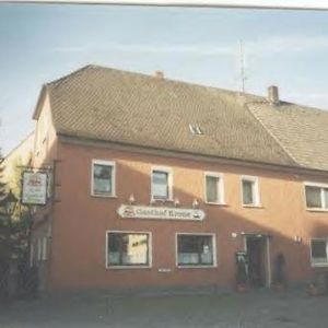 Hotel Gasthof Zur Krone Burghaslach Exterior photo