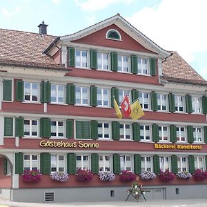 Hotel Gaestehaus Sonne Bütschwil Exterior photo