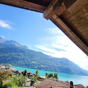 Apartament Zauberhaftes Chalet Mit Whirlpool, Berg & Seesicht Brienz  Exterior photo