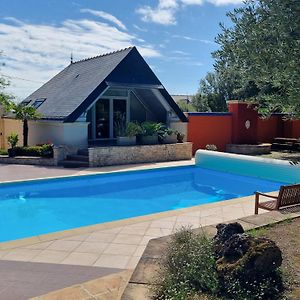 Willa Gite Authentique Avec Piscine Chauffee Et Jardin Paysager Pres De Nantes - Fr-1-306-962 Saint-Étienne-de-Montluc Exterior photo