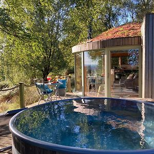 Craigmaddie Muir Roundhouse With Hot Tub Romantic, Luxury, Rural Stay For 2 Near Milngavie Glasgow Exterior photo