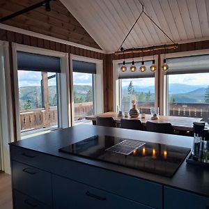 Willa Cabin With An Amazing View At Lifjell Exterior photo